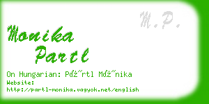 monika partl business card